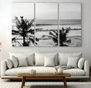 Tropical Coastline Wall Art Canvas Print – Framed Palm Trees by MyGreatCanvas | Canvas Wall Art Prints | Photo Prints & Wall Decor