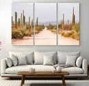 Desert Cactus Wall Art – Framed Southwestern Canvas Artwork, by MyGreatCanvas | Canvas Wall Art Prints | Photo Prints & Wall Decor