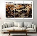 Modern Japanese Wall Art Canvas Print – Framed Abstract by MyGreatCanvas | Canvas Wall Art Prints | Photo Prints & Wall Decor