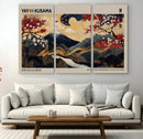 Modern Japanese Wall Art Canvas Print – Framed Abstract by MyGreatCanvas | Canvas Wall Art Prints | Photo Prints & Wall Decor