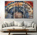 Tree Rings Wall Art Canvas Print – Framed Wood Art Picture by MyGreatCanvas | Canvas Wall Art Prints | Photo Prints & Wall Decor