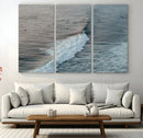 Ocean Waves Wall Art Canvas Print – Framed Coastal Serenity