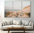 Beach Landscape Wall Art Canvas Print – Framed Sand Dune