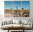Joshua Tree Wall Art Canvas Print – Framed Desert Landscape