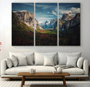 Yosemite National Park Wall Art Canvas Print – Framed