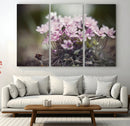 Pink Wild Flower Canvas Print by MyGreatCanvas | Canvas Wall Art Prints | Photo Prints & Wall Decor
