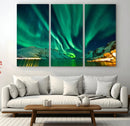 Northern Lights Wall Art Canvas Print by MyGreatCanvas | Canvas Wall Art Prints | Photo Prints & Wall Decor