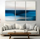 Dark Blue Abstract Wall Art Canvas Print by MyGreatCanvas | Canvas Wall Art Prints | Photo Prints & Wall Decor