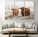 Longhorn Cattle Wall Art Canvas Print, Framed Farmhouse by MyGreatCanvas | Canvas Wall Art Prints | Photo Prints & Wall Decor