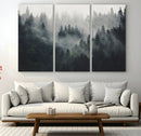 Nature Wall Decor - Serene Triptych Nature Print – Woodland by MyGreatCanvas | Canvas Wall Art Prints | Photo Prints & Wall Decor