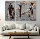 African American Wall Art – Elegant African Women Canvas
