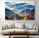 Mountains Forest Autumn Wall Art Canvas Print by MyGreatCanvas | Canvas Wall Art Prints | Photo Prints & Wall Decor