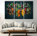 Herbs and Spices Kitchen Wall Art Canvas Print