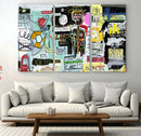 Graffiti Wall Art – Colorful Urban Street Canvas Print, by MyGreatCanvas | Canvas Wall Art Prints | Photo Prints & Wall Decor