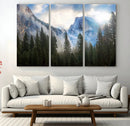 Half Dome Yosemite Calinia Wall Art Canvas Print El Capitan by MyGreatCanvas | Canvas Wall Art Prints | Photo Prints & Wall Decor