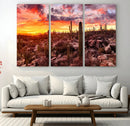 Arizona Desert Print, Western Cowboy Wall Art Print by MyGreatCanvas | Canvas Wall Art Prints | Photo Prints & Wall Decor