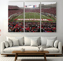 Wisconsin Badgers Team Print Canvas - Madison Camp Randall