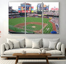 New York Mets Baseball Team Print - Citi Field Baseball by MyGreatCanvas | Canvas Wall Art Prints | Photo Prints & Wall Decor