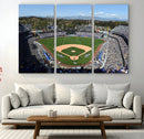 Los Angeles Dodgers Dodger Stadium Wall Art Canvas Print -