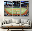 Texas Rangers Baseball Team Print - Arlington Globe Life