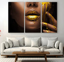 African American Art Black Woman Canvas Print, African Wall
