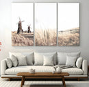 Farm Prints Set, Farmhouse Wall Art Canvas, Country House