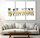 Farmhouse Wall Art Sheep Print | Ready to Hang Framed Canvas by MyGreatCanvas | Canvas Wall Art Prints | Photo Prints & Wall Decor