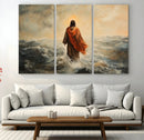 Jesus Walking on Water, Christian Wall Art, Jesus Christ by MyGreatCanvas | Canvas Wall Art Prints | Photo Prints & Wall Decor