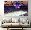 Madison New York Rangers Hockey Stadium Wall Art Canvas