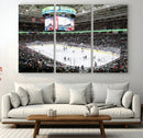 Sharks Arena Blackhawks Sharks Ice Hockey Stadium Wall Art by MyGreatCanvas | Canvas Wall Art Prints | Photo Prints & Wall Decor
