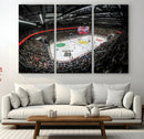 Vaudoise Lausanne Ice Hockey Arena Stadium Wall Art Canvas,