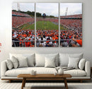 Virginia Cavaliers Football Team Print - Charlottesville Scott Stadium Print Wall Art Canvas by MyGreatCanvas | Canvas Wall Art Prints | Photo Prints & Wall Decor