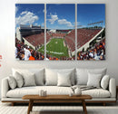 Virginia Tech Hokies Football Team Print - Blacksburg Lane