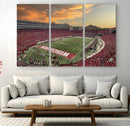 Camp Randall Stadium Wisconsin Badgers Large Wall Art Canvas