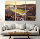 University of Kansas Jayhawks Football Team Print - Lawrence by MyGreatCanvas | Canvas Wall Art Prints | Photo Prints & Wall Decor