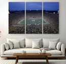 University of Michigan Wolverines Football Team Print - Ann by MyGreatCanvas | Canvas Wall Art Prints | Photo Prints & Wall Decor