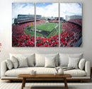 Cincinnati Bearcats Football Team Print - Nippert Stadium Wall Art Canvas Print