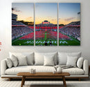 NC State Wolfpack Football Team Print Wall Art - Raleigh