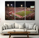 Indiana University Hoosiers Football Team Print Canvas - by MyGreatCanvas | Canvas Wall Art Prints | Photo Prints & Wall Decor