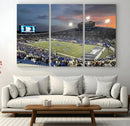 Memphis Tigers Football Team Print - Memphis Simmons Bank