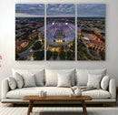 The Louisiana State University Tigers Football Team Print -
