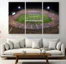 The University of Connecticut UCONN Huskies Football Team by MyGreatCanvas | Canvas Wall Art Prints | Photo Prints & Wall Decor