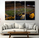 West Virginia Uni Mountaineers Football Team Print - Milan