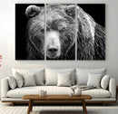 399 Grizzly Bear Canvas Print | Ready to Hang Wall Art |