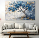 Abstract Tree Painting Canvas Wall Art | Tree of Life