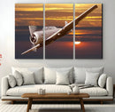 Old War Plane Wall Art Canvas Print by MyGreatCanvas | Canvas Wall Art Prints | Photo Prints & Wall Decor