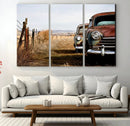 Old Rustic Classic Car Wall Art Canvas Print by MyGreatCanvas | Canvas Wall Art Prints | Photo Prints & Wall Decor