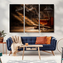 Whiskey and Cigar Wall Art Canvas Print by MyGreatCanvas | Canvas Wall Art Prints | Photo Prints & Wall Decor