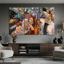 African American Jazz Art Music Abstract Wall Art Painting by MyGreatCanvas | Canvas Wall Art Prints | Photo Prints & Wall Decor