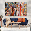 Abstract Afro American Jazz Canvas Wall Art | Music-Inspired by MyGreatCanvas | Canvas Wall Art Prints | Photo Prints & Wall Decor